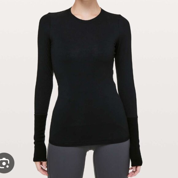 Lululemon Principal Dancer Long Sleeve Black - Picture 1 of 2